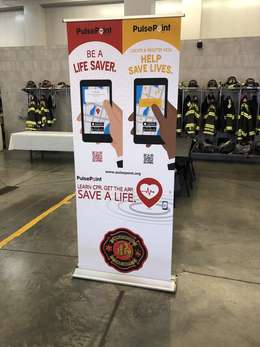 RonnieCottrell's tweet photo. Great evening of Hands Only CPR! Thank you to everyone who came out! #AmericanHeartMonth #HeartHealth @pulsepoint @BrentwoodMO #BrentwoodFire https://t.co/2PcU6Wc98S