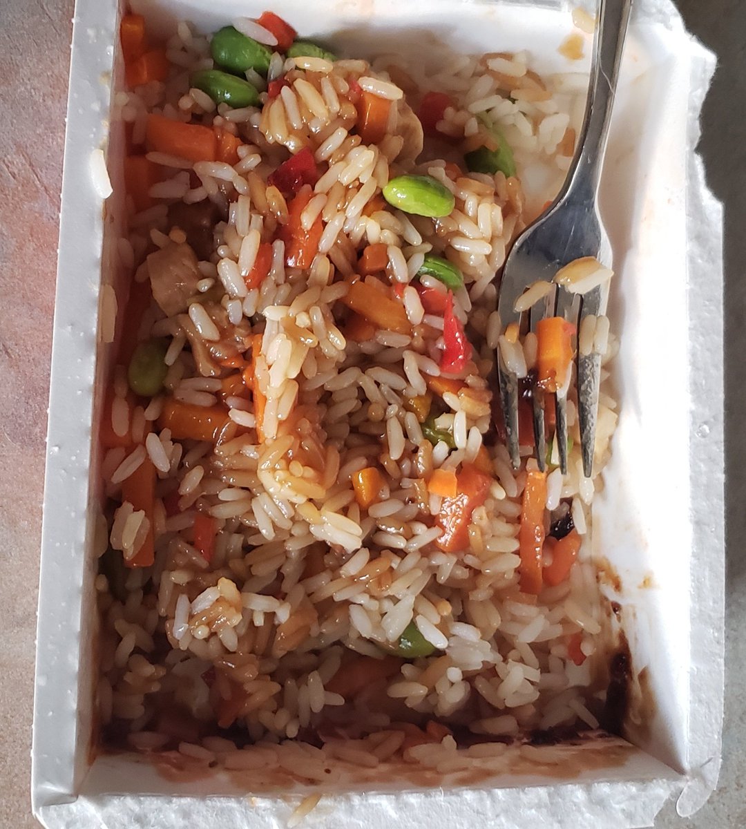 frozenentreeRR's tweet photo. Compliments Chicken Teriyaki - for a value label meal honestly decent
T: 4
A: 2
N: 3
O: 3 https://t.co/WumuPXGALf