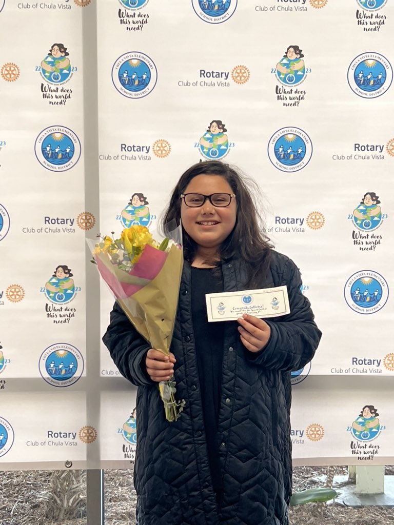 FeasterCharter's tweet photo. Incredibly proud of our 5th grade speech representative, Genisse who shared while the world needs more women empowerment! Can’t wait to see what she does on Monday!! #FeasterLearns @CVESDNews https://t.co/NLpVnOZ81G