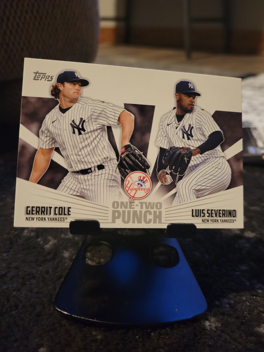 Gerrit Cole/ Luis Severino 1-2 Punch
$2
@sports_sell
@SportsSell3
@84baseballcards
@CardboardEchoes
@ILOVECOLLECTIN1
@HobbyRetweet_ https://t.co/I6zOw7K5Hh