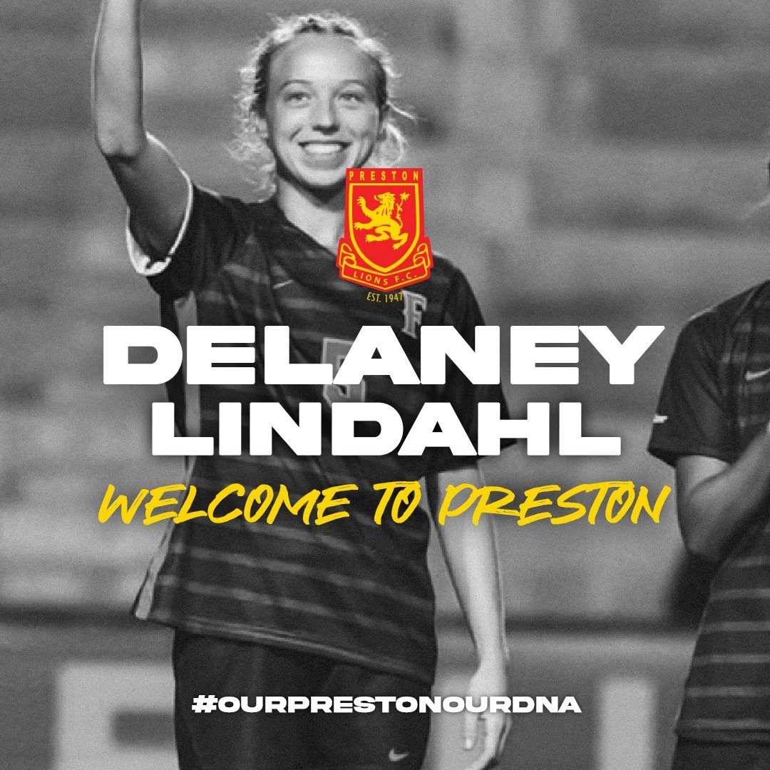 prestonlionsfc's tweet photo. WELCOME TO PRESTON DELANEY LINDAHL 🔴🟡

Delaney joins us from the other side of the Pacific, hailing from California, USA. The experienced defender brings a high level of intensity and quality to add to our group throughout 2023 🔥

#ourprestonourdna https://t.co/TNENR8tbmT