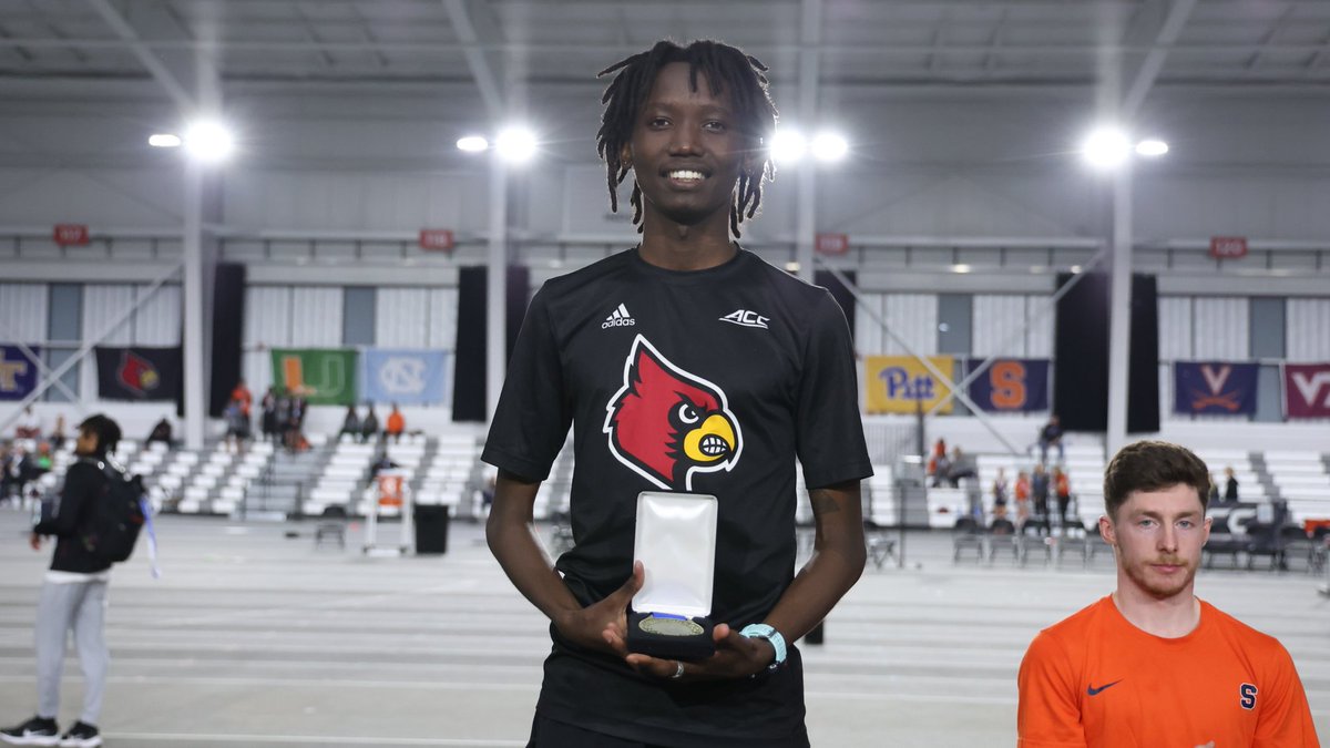 LouisvilleTFXC's tweet photo. Lots of Day 1 action at ACC Indoor Championships for the Cards!

Full recap: https://t.co/7zA9glFlMZ

#GoCards https://t.co/QEZpejStNG