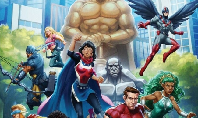 Meanwhile ... our next game will be swooping in quick, on March 6th! Join us for a one-shot of Mutants &amp; Masterminds from <a href="/GreenRoninPub/">Green Ronin Publishing</a>, feat. <a href="/NathanBurgoine/">‘Nathan Burgoine</a> @kateheartfield @aphoebebarton <a href="/pineapplefury/">erin rockfort</a> &amp; <a href="/marcocult/">Marcocult</a>!