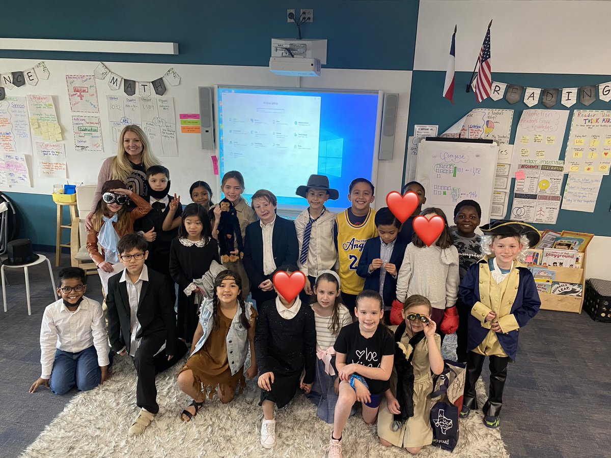 I am so proud of these Bengals!  They have been working hard over the past few weeks researching a historical figure, memorizing a speech, presenting to first graders and then to other parents and peers. Amazing!!  💜👏🏻