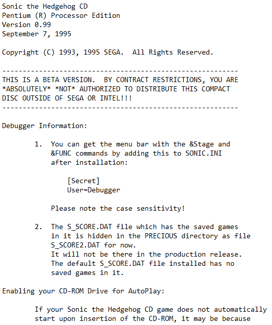 Sonic cd deconstructed on twitter http archive links sonic cd