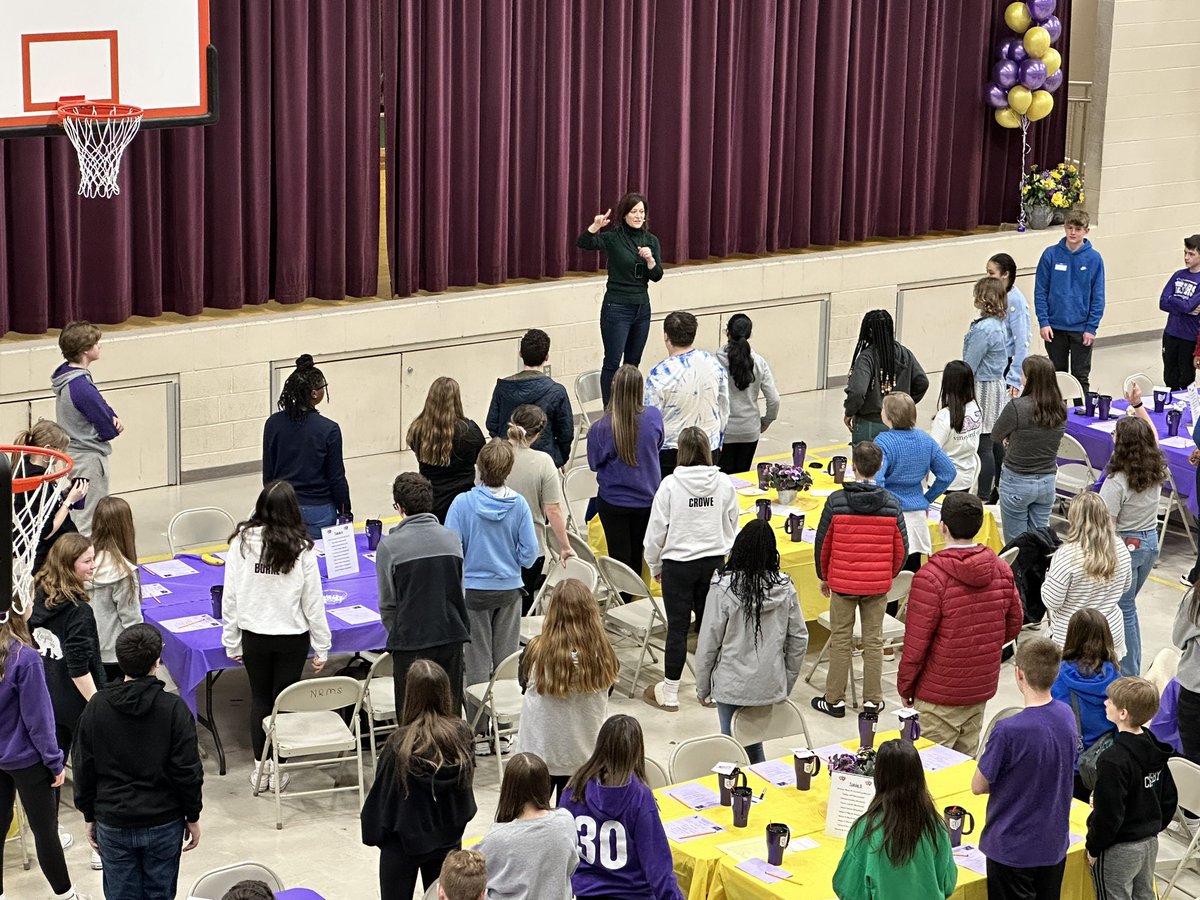 AmyHaraughty's tweet photo. Leadership Conference 2023… so great seeing these kids show resilience and perseverance — they got stretched out of their comfort zones today!! #NRinspiregreat #studentcouncil #nationalhonorsociety #nrms  #bethechange #bealeader https://t.co/reG4de9Oei