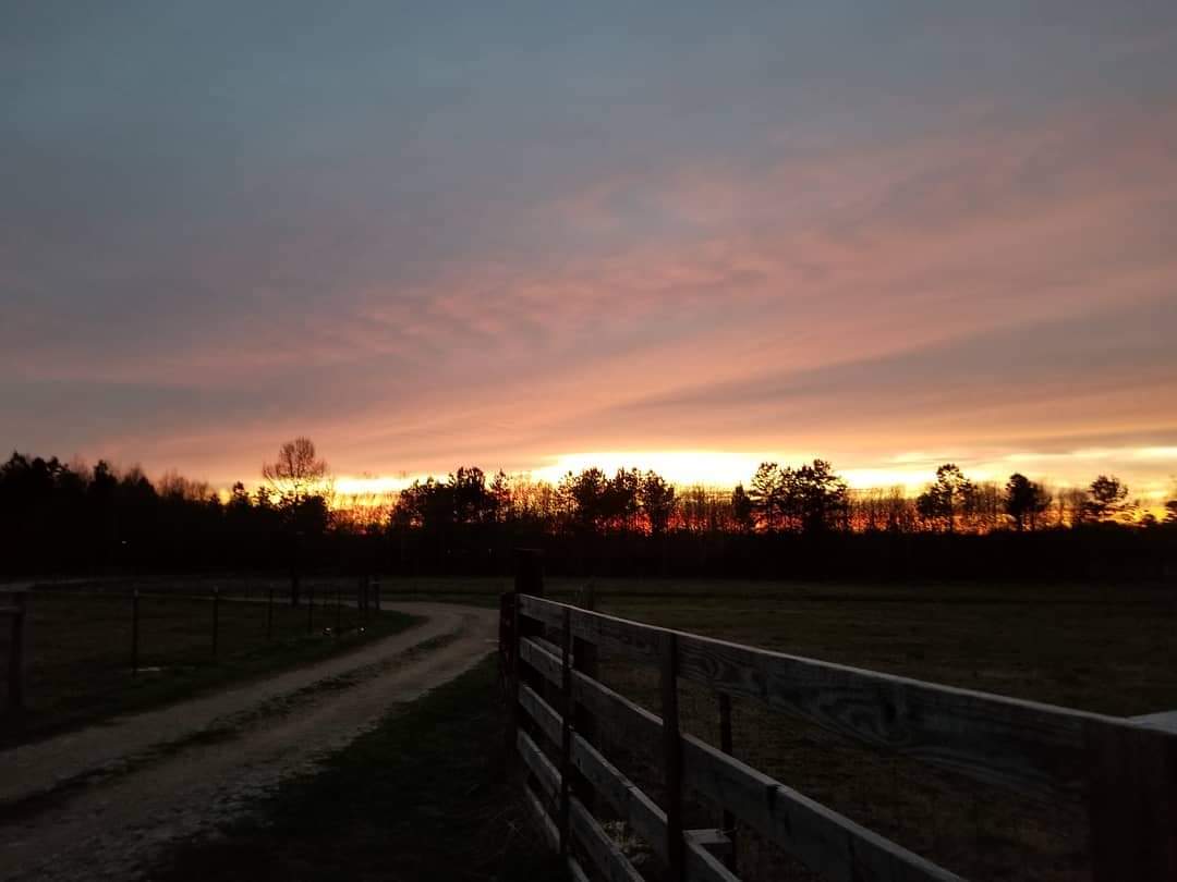 Sunsets on Delaney Ranch were truly breathtaking. 
#endmassshootings 
#delaneyranch 
#livingstontx 
#delaneystrong