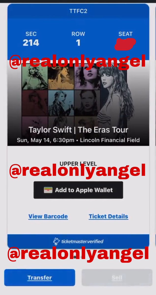 Eras Tour Resell tweet media