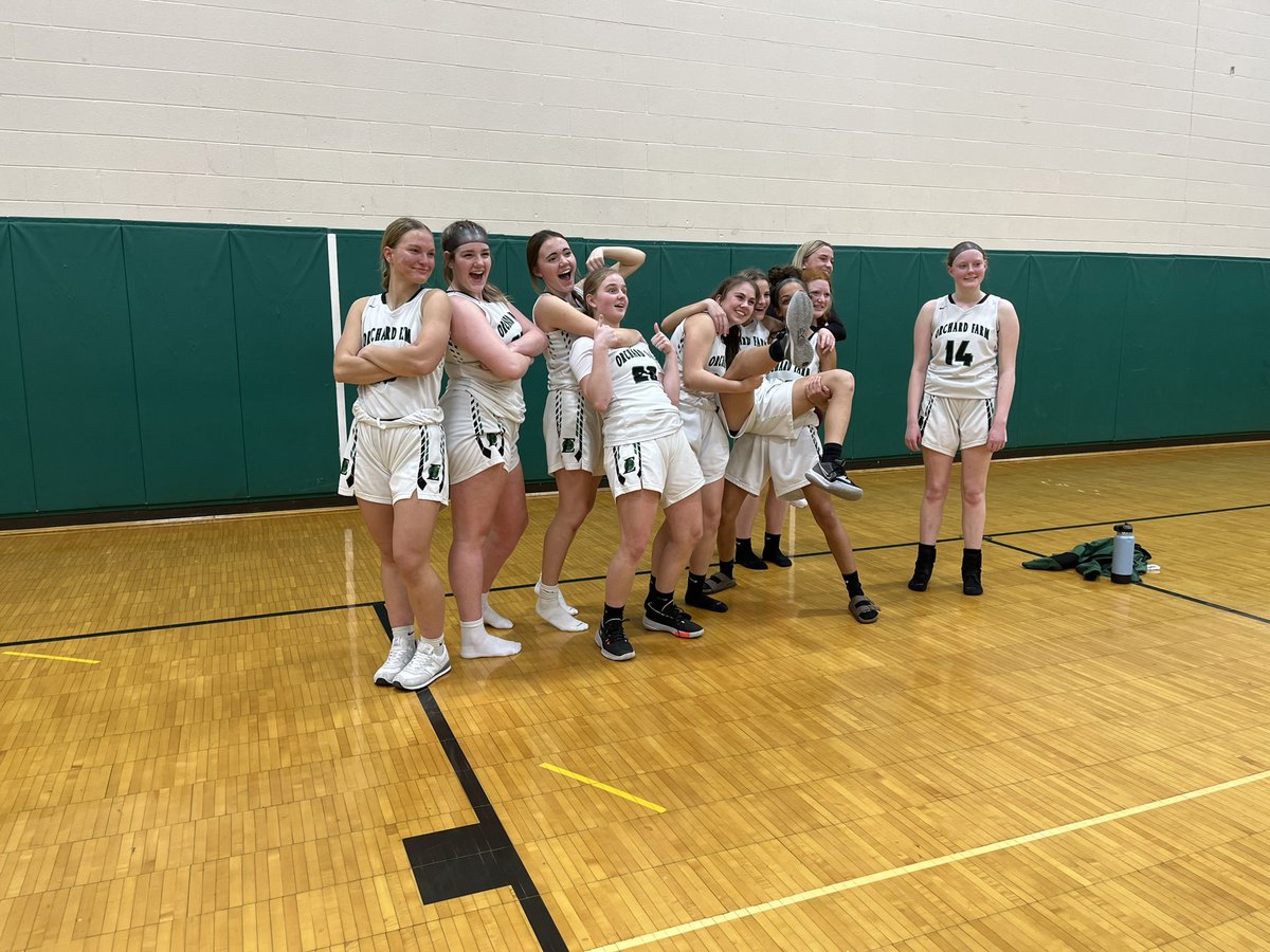 JV 🏀 ends the season with a 44-14 win over Fort Zumwalt East! This group has improved SO much and had a fantastic season! #OFpride #PlayForEachOther @OFR5_Activities