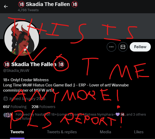 Goddess Skadia tweet media