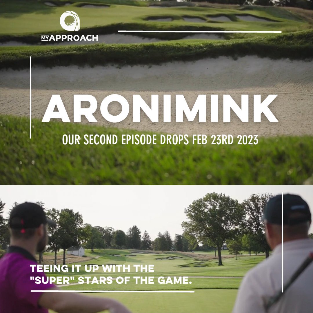 FinchTurf's tweet photo. ⛳️@MyApproachGolf gets “Ross’d” by @AroniminkGC 💛💚- check out the latest episode on @YouTube ➡️ https://t.co/Tyz3xLp4e0. #DonaldRoss #DeereSighting 🦌 #JohnGosselinSighting https://t.co/CtOy4dHI1S
