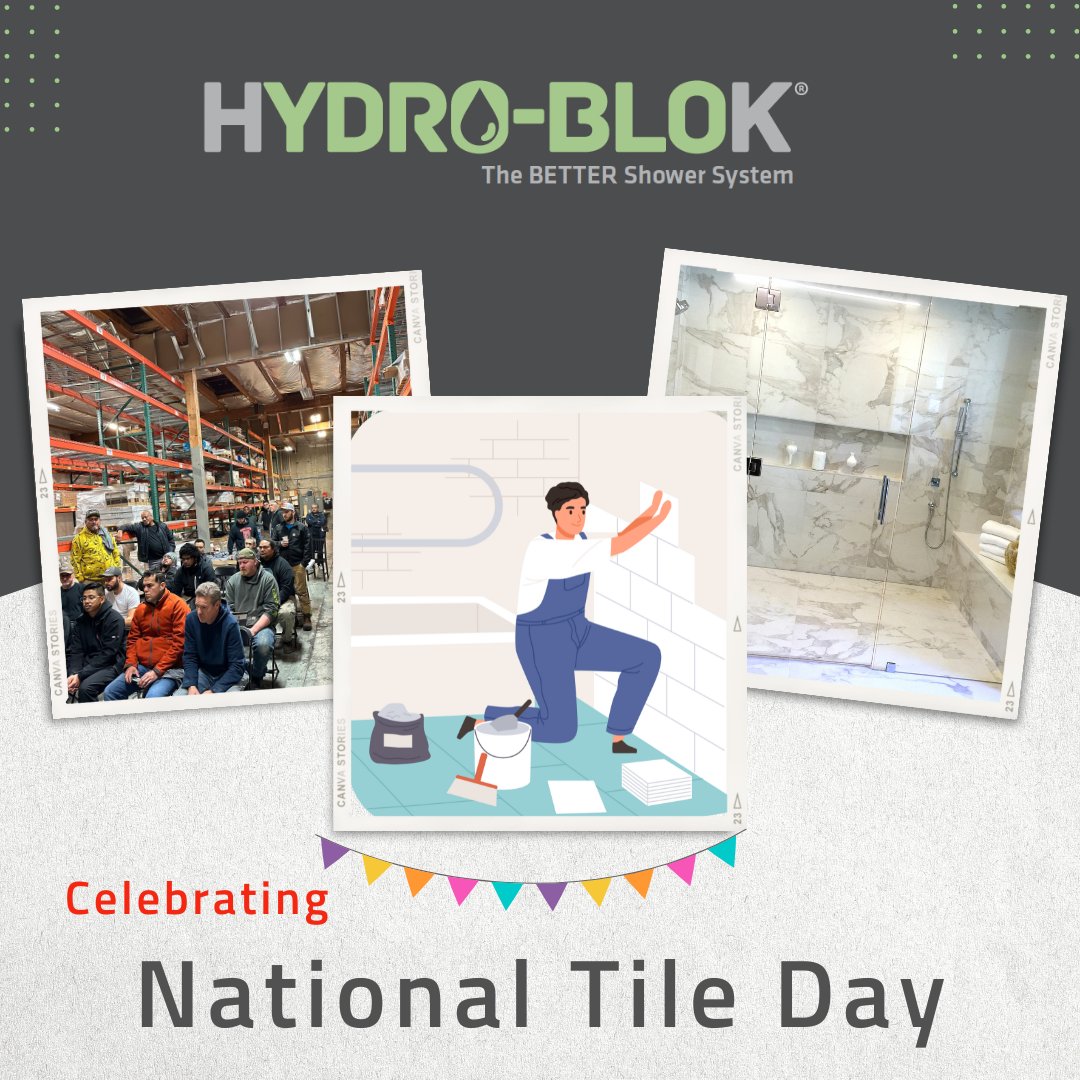 Happy National Tile Day! Today, we celebrate the beauty and versatility of tiles, and their ability to transform any space into a work of art.

#NationalTileDay #Tiles #TileLove #TileDesign #InteriorDesign #HomeDecor #TileStyle #TileInspiration #TileArt