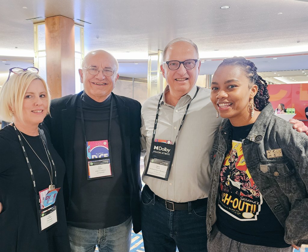 Keisha Howard (@sugargamer) on Twitter photo #DICESummit #DICE2023 allowed me to reconnect with some of the extraordinary humans I met during The Women in Games initiative <a href="/museumofplay/">The Strong Museum</a>! Reuniting with amazing conversations. #DICESummit #DICE2023 allowed me to reconnect with some of the extraordinary humans I met during The Women in Games initiative <a href="/museumofplay/">The Strong Museum</a>! Reuniting with amazing conversations.
