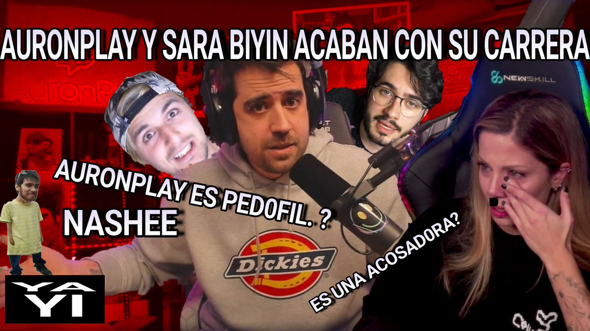 AlexisyaYT's tweet photo. HOLA HICE VIDEO SOBRE LO DE AURONPLAY Y SARA BIYIN ACTUALIZADO VEANLO PORFAS
Video:https://t.co/j4RGYbli7V
#auronplay #auroners #sarabiyin #biyin #funa #auron0 #auron #auronersunidos #dalasreview #wismiCUCK #Auronybiyin https://t.co/L2klqxuVrC