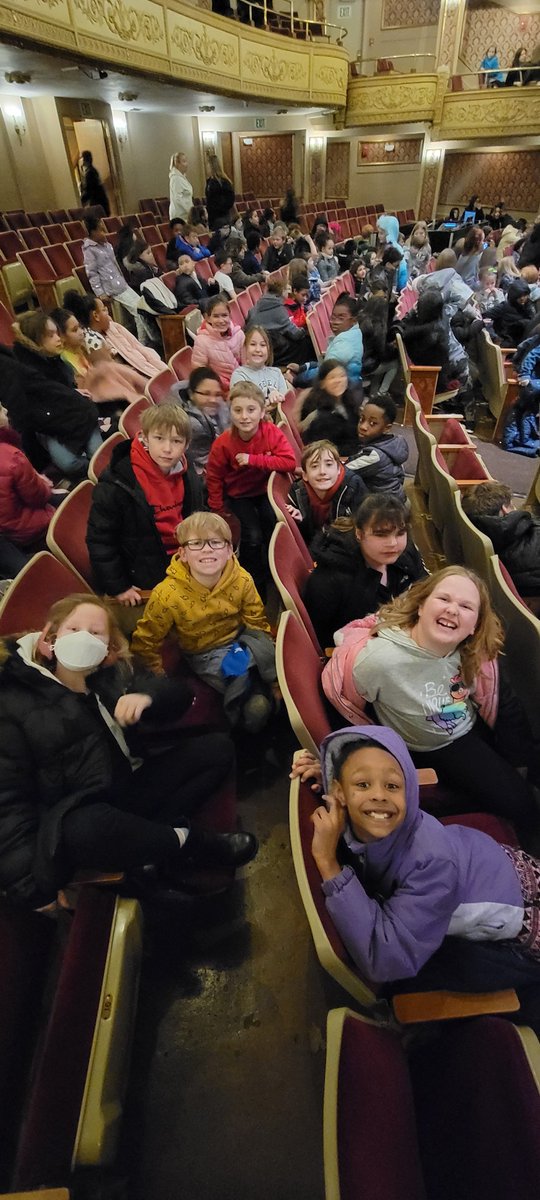 MrStecher's tweet photo. Thank you to the Orpheum for having us today!  The students were VERY excited to get out and see the show.  I was very proud of all of them and how they represented Steele. https://t.co/vxwOOFB2Wg