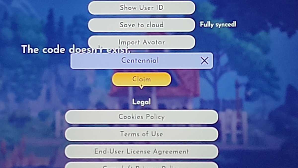 darkocean81's tweet photo. @DisneyDLV I'm getting a message saying this code doesn't exist. What am I doing wrong? https://t.co/0mtBkSpvhs