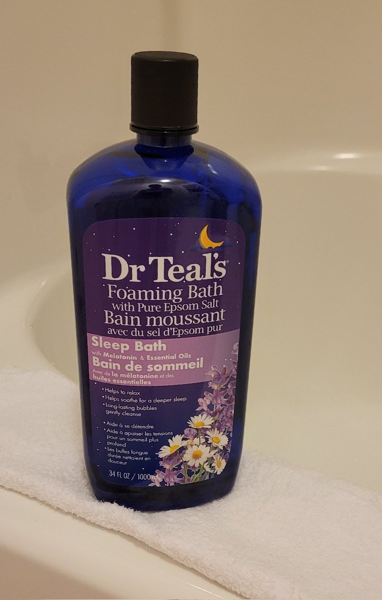 MoeFraser's tweet image. This was way overdue. I had a nice relaxing soak in the tub 😌  This smells amazing &amp;amp; the bubbles 😉 Hope it works 😴 #Spamusic 🍷