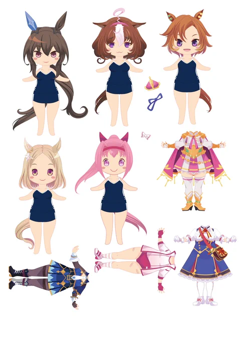 ウマまちめ5 #ウマ娘プリティーダービー #ウマ娘 #テイエムオペラオー(ウマ娘) #ナリタトップロード(ウマ娘) #ハルウララ(ウマ娘) #アドマイヤベガ(ウマ娘) #メイショウドトウ(ウマ娘)  