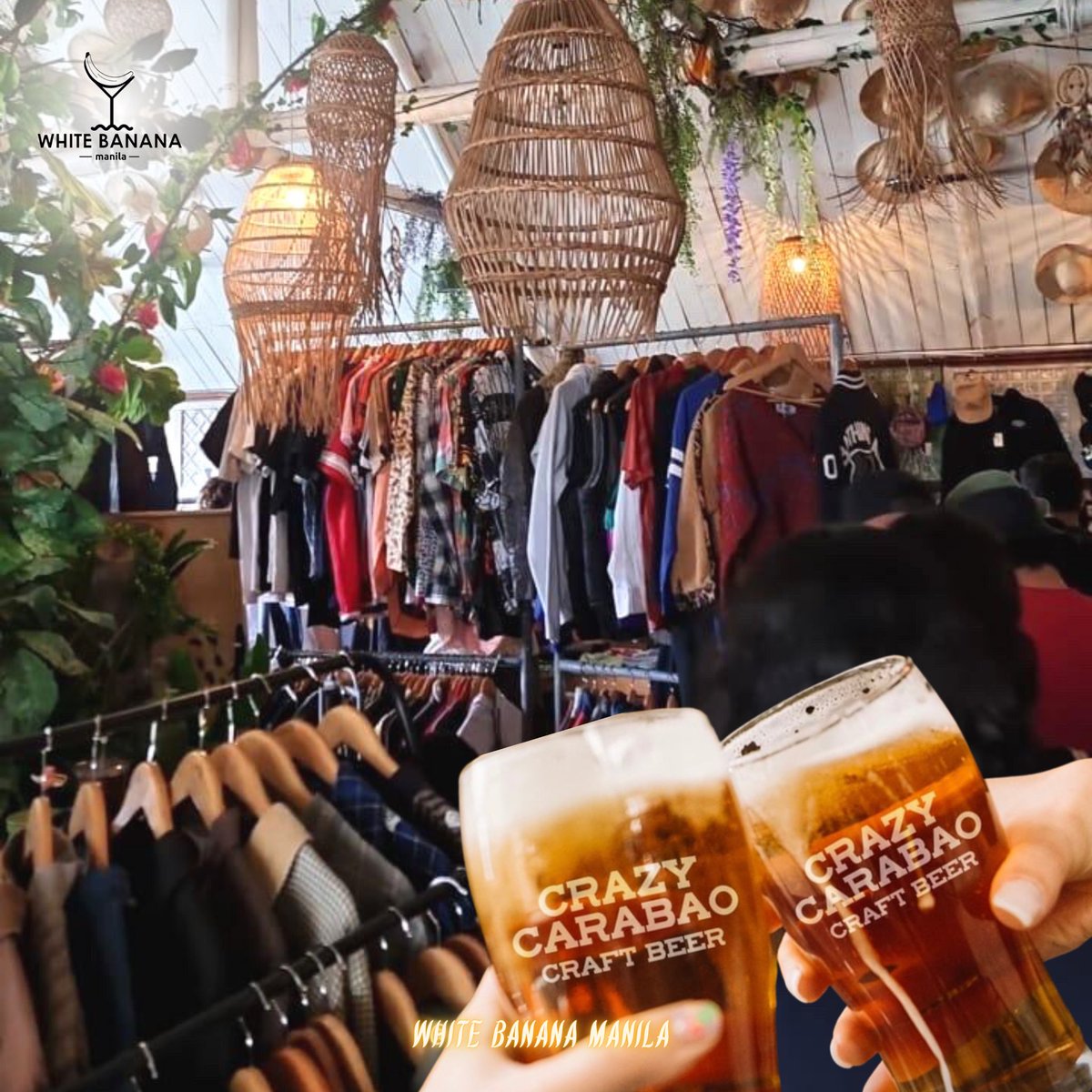 If you missed last month's community flea market, worry not because @seasonpassph is back!

🍌 February 25-26
🍌 Enjoy drinks and food from <a href="/whitebanana/">Alana Athey</a>.ph
🍌 White Banana Manila Rooftop
🍌 8459 Kalayaan Ave. Cor. Don Pedro St., Poblacion, Makati

#seasonpassph #fleamarket