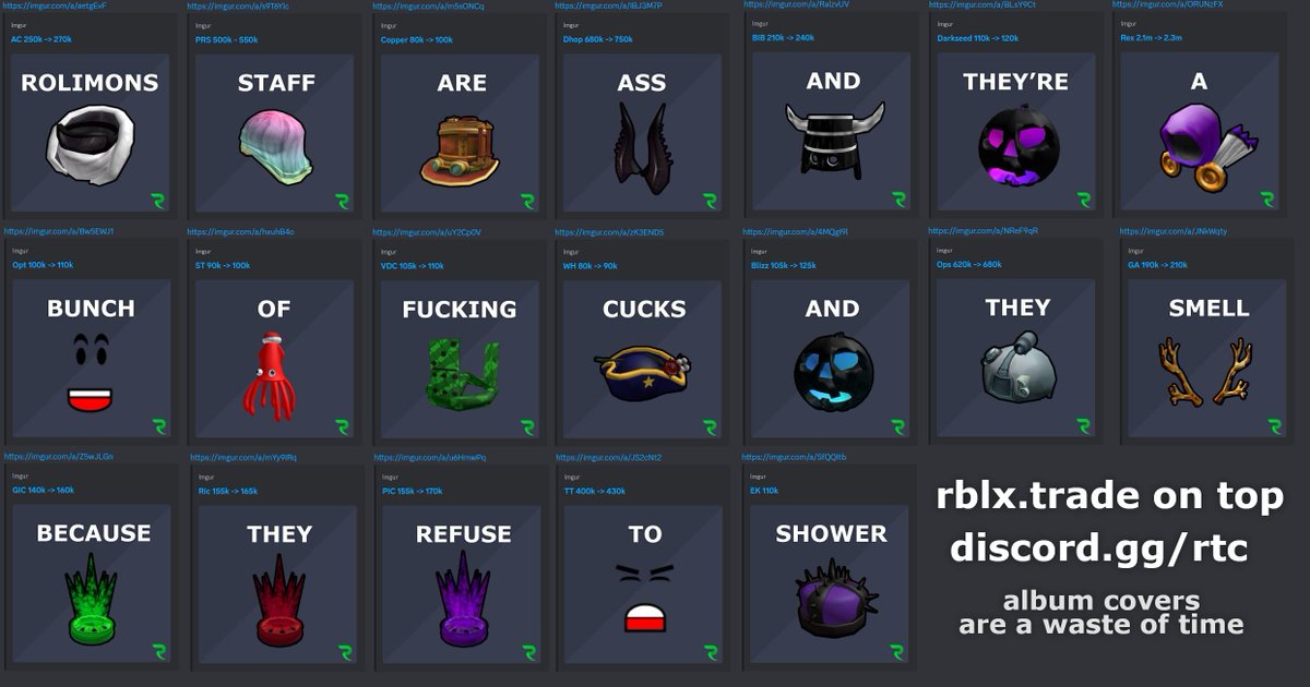 Rblx.Trade | Roblox Trading News tweet media