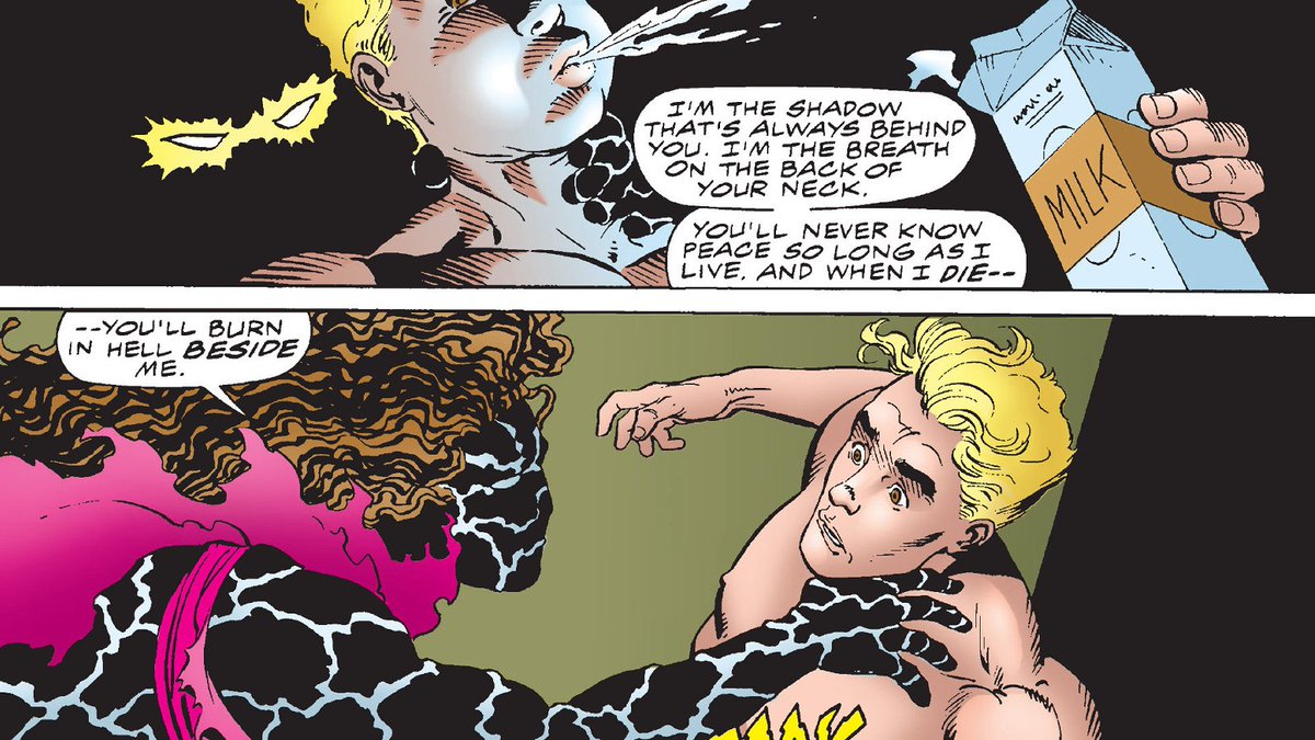 90spiderbros's tweet photo. also alternatively: the panels where Kaine loudly declares that they are bound by fate to suffer in life and death together for the end of time

#CloneBros https://t.co/7plB1MgGoI