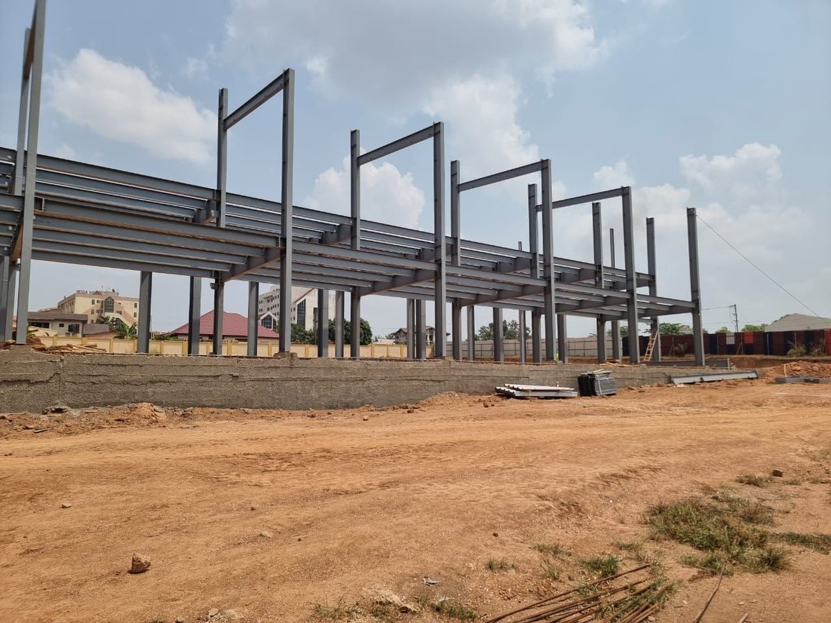 date_africa's tweet photo. π¬πGhana : New Factory Building Designed, Fabricated and Supplied by Emirates Building Systems in Kumasi.
#utdakumasi #utdaghana #utdaemirates_building_systems #utdakumasi #utdainfo #utdafactory https://t.co/ohcOGbFOEp
