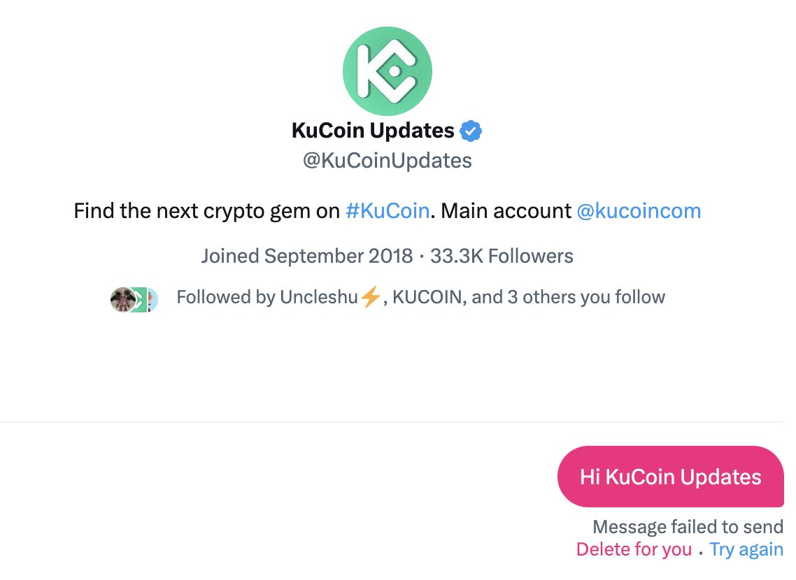 Wolverine_Pack's tweet photo. @kucoincom @timmtsai @ThunderCoreLab @CrryptoLover @Proof_Of_Memes @ains_fl @cooky_wink @KuTeePatooteeee @rken283 @Msjosephine8 @meshulit @hansly_boleyn @KuCoinUpdates @KuCoinUpdates why can't DM you? Shows error https://t.co/fSE7g32bHy
