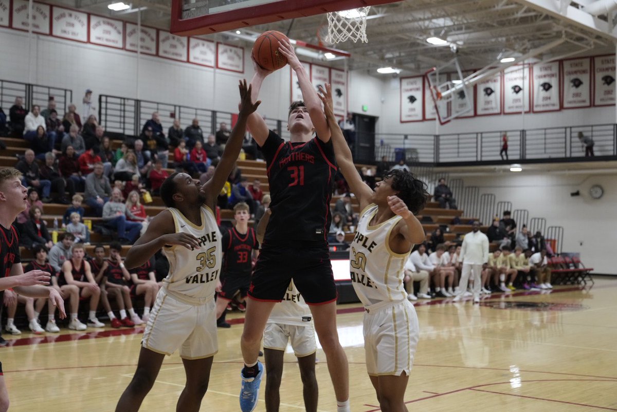 Panthers send off Coach Haddy with a great win over the Eagles.  Thanks Coach!  @LNHoopsOx <a href="/LNHS_Panthers/">Lakeville North High School</a>