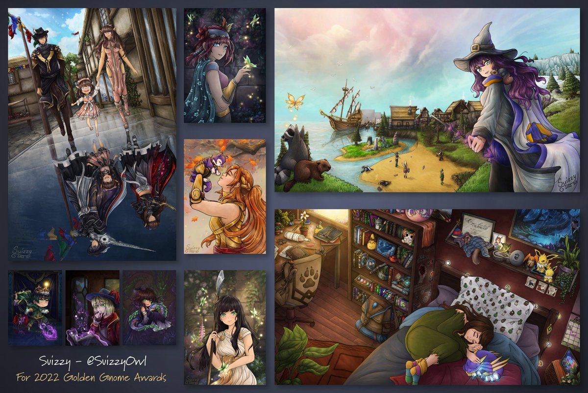 Suizzy (@suizzyowl) on Twitter photo Golden Gnome Awards has been announced! It has been a wonderful journey thanks to all of you. I would appreciate if you would consider nominating me.
Best RS Artist
jagex.eu.qualtrics.com/jfe/form/SV_8u…
Best New OSRS Artist
jagex.eu.qualtrics.com/jfe/form/SV_6K…
#RuneScape #OldSchoolRS #GoldenGnomes Golden Gnome Awards has been announced! It has been a wonderful journey thanks to all of you. I would appreciate if you would consider nominating me.
Best RS Artist
jagex.eu.qualtrics.com/jfe/form/SV_8u…
Best New OSRS Artist
jagex.eu.qualtrics.com/jfe/form/SV_6K…
#RuneScape #OldSchoolRS #GoldenGnomes