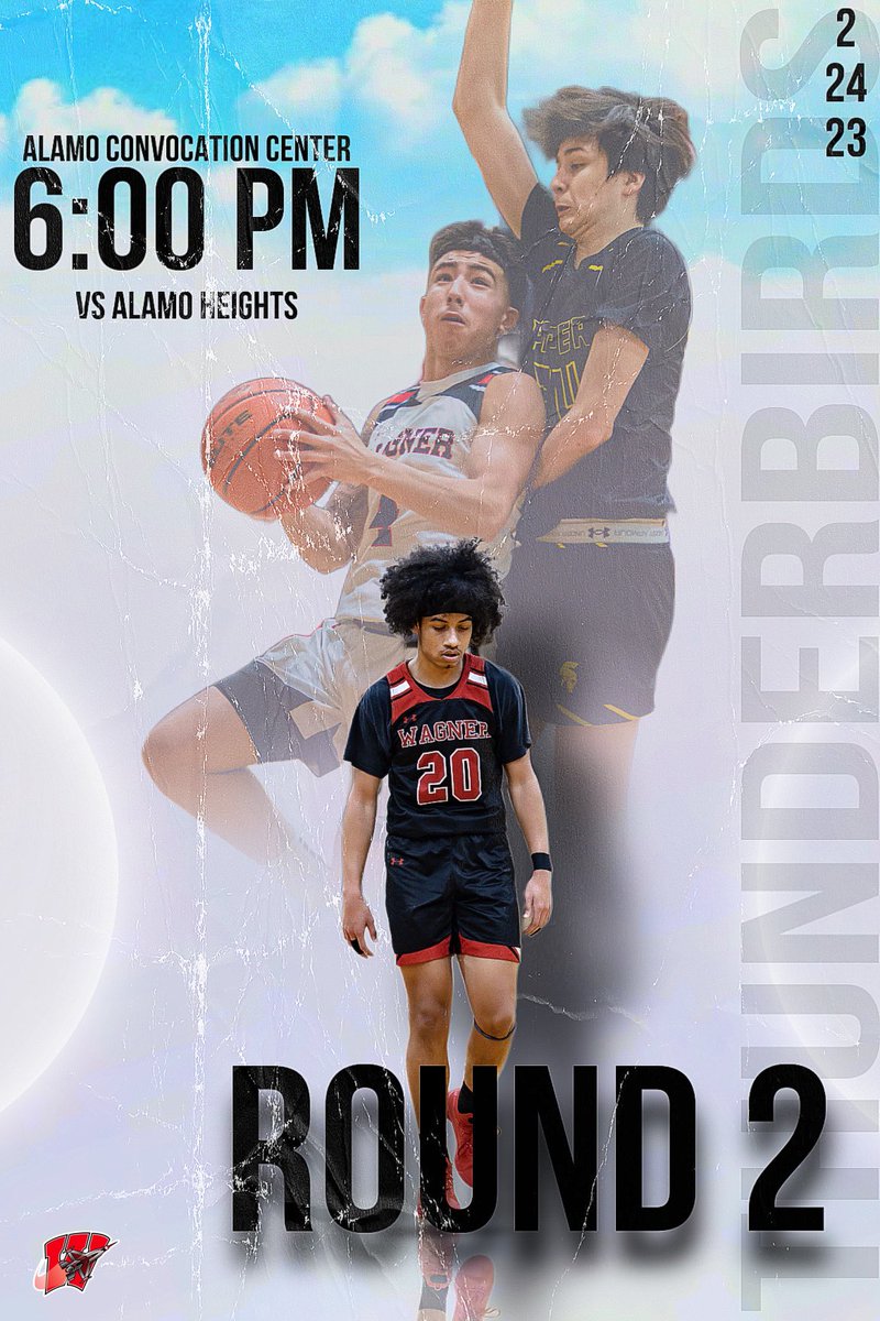 WagnerboysBball's tweet photo. 🚨AREA ROUND🚨                        🆚 @ah_hoops 
🗓 Friday Alamo Convocation Center 
⏰ 6:00

🎟 QR code or SAISD website: https://t.co/zHGeYHbVVA