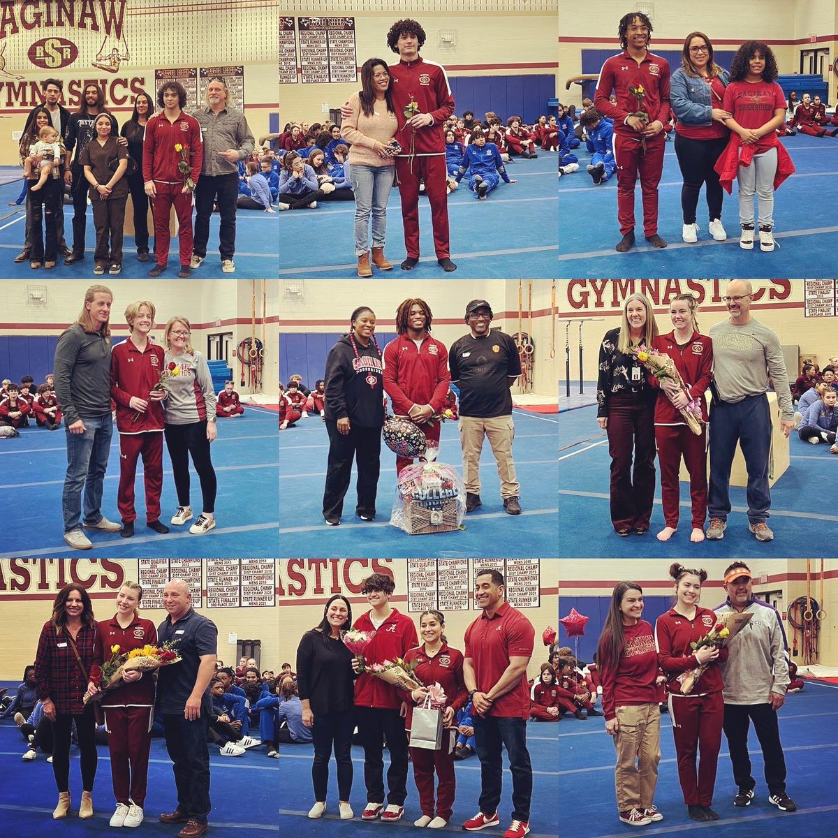 saginawhstx's tweet image. Congrats Seniors!! We are so proud of you ❤️💛