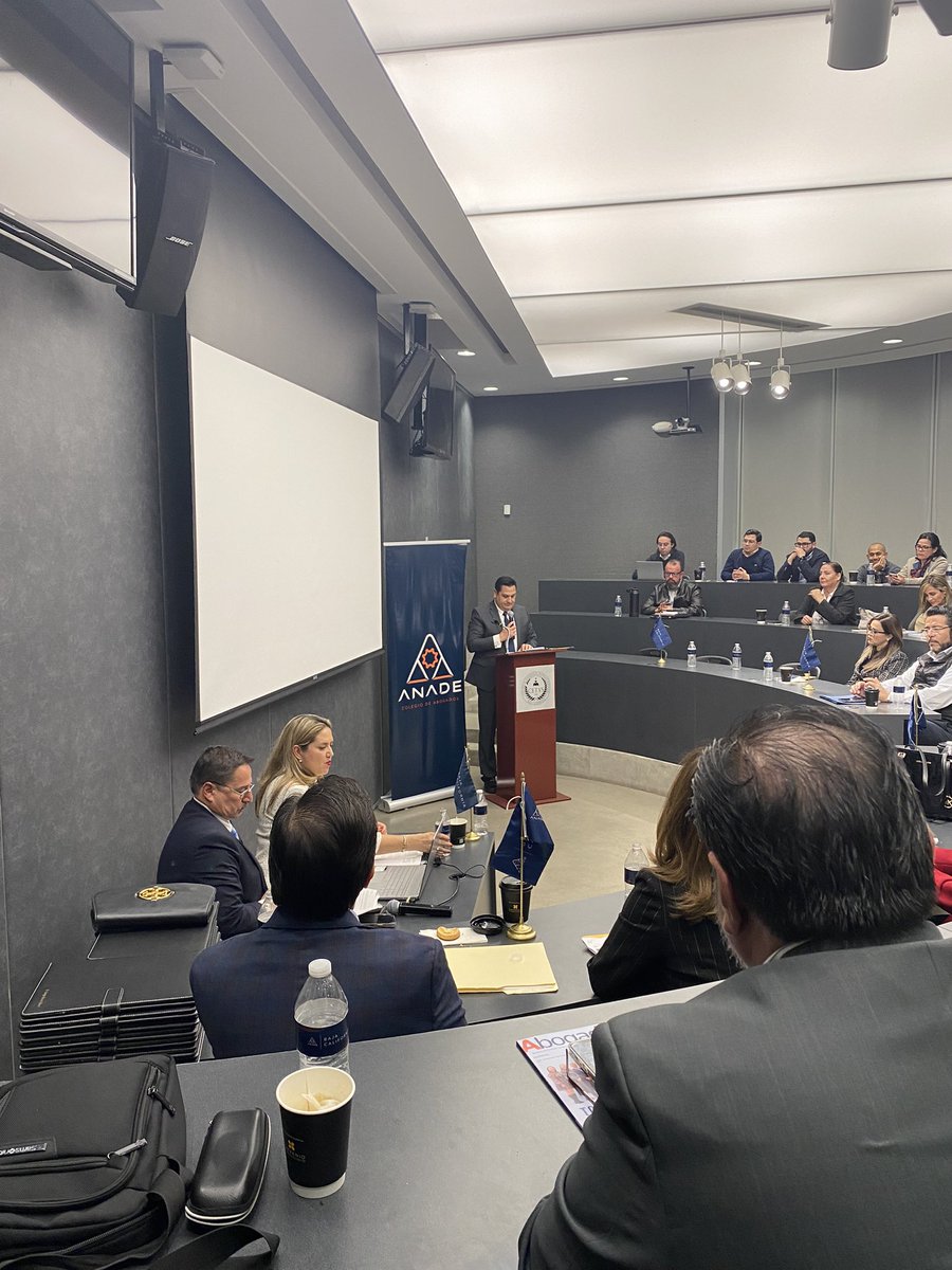 AnadeBaja's tweet photo. ⚖️ El día martes 21 de febrero tuvimos nuestra Asamblea Ordinaria de Socios, a su vez contamos con la presencia del Lic. Ivan Lyndon Aceves con la exposición del tema: “Actualización de temas en materia de comercio exterior 2023”
#ANADEBC https://t.co/BtBrvHFH0c
