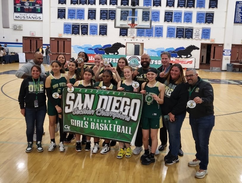 2023 SDCIF D-5 Basketball Champions. Mar Vista Mariners
#MetroPride <a href="/MVH_Principal/">Teresa Kramer</a> @CoachNeamon <a href="/marvistahighasb/">MVHS ASB</a> <a href="/SUHSD/">Sweetwater Union High School District</a> <a href="/SweetwaterECSS/">Sweetwater Equity & Culture</a>