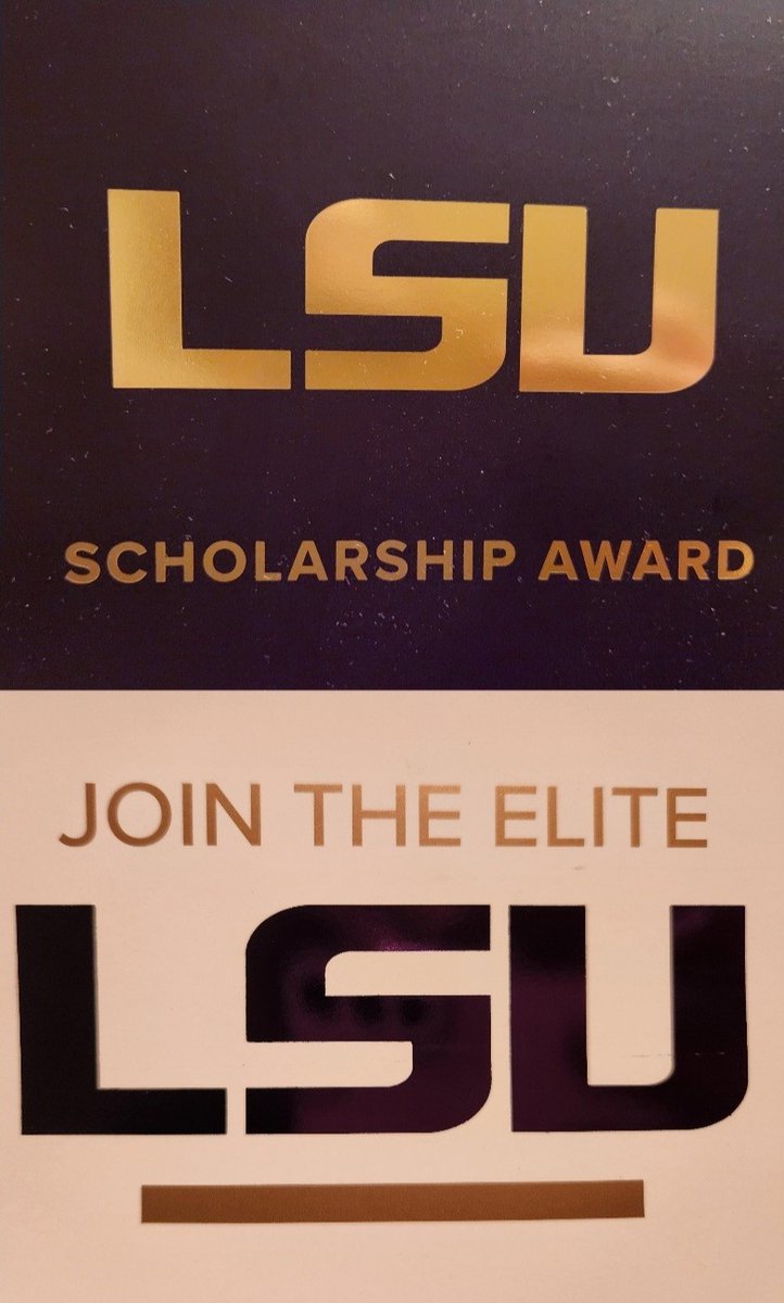 MrKevinMoye's tweet photo. Well it's official! #LSUDad #LSU27 https://t.co/M5LIfhijjA