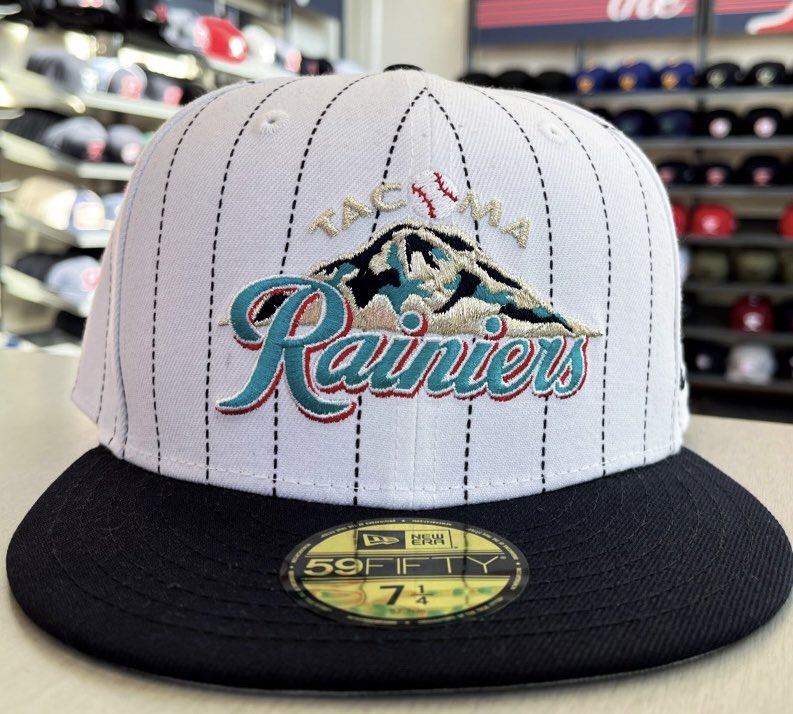 Tacoma Rainiers Team Store on X: Close up of the new Pinstripe