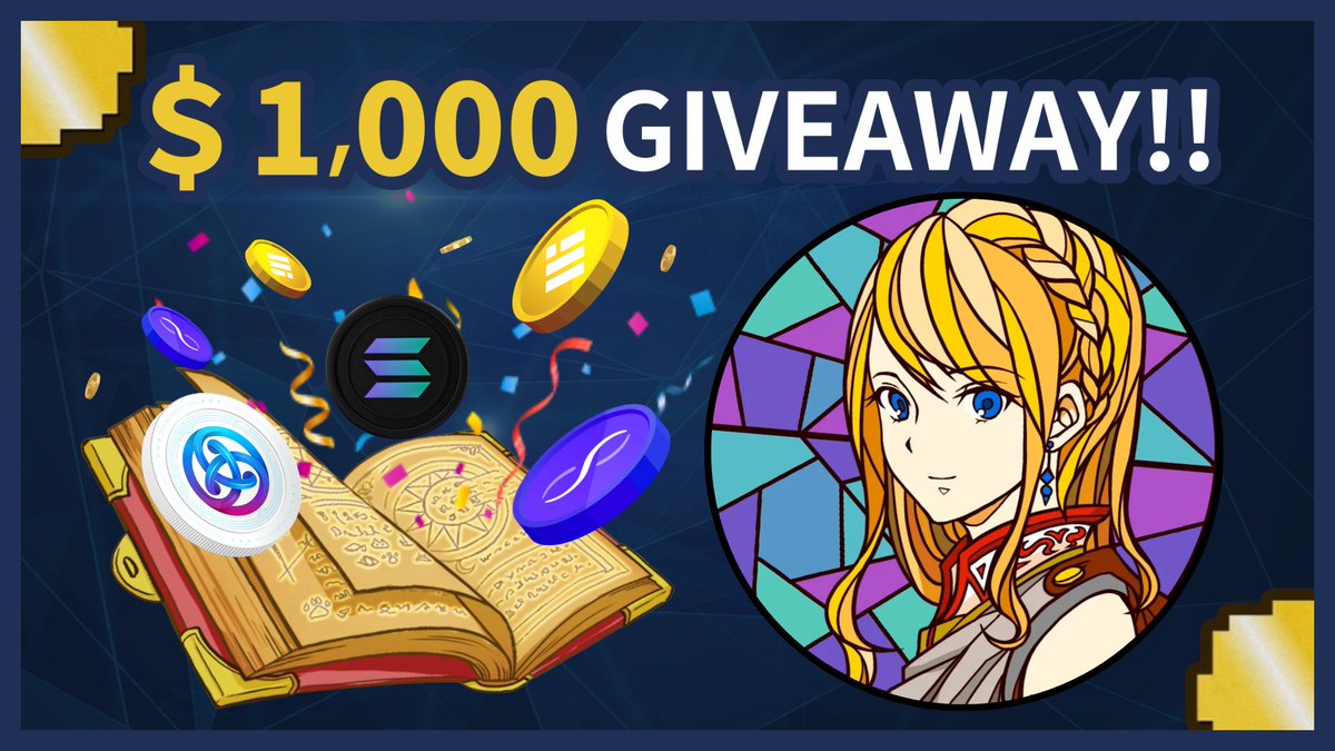 🎁New Realm Nannda #Giveaway🎁

💰Prize Pool -- ＄1000

🥇　1BNB ×1winner
🥈　2Solana ×4 winners
🥉　200Astar ×20 winners

Gifts for a total of 25 people!!

✅Follow&amp;RT
<a href="/Nannda_astar/">Astar Nannda | NFT game project</a>
&amp;
<a href="/nannda_YK/">YSK</a>

✅Reply "What's Nannda" to increase the chance to win!!

🗓〜2/28(JST)