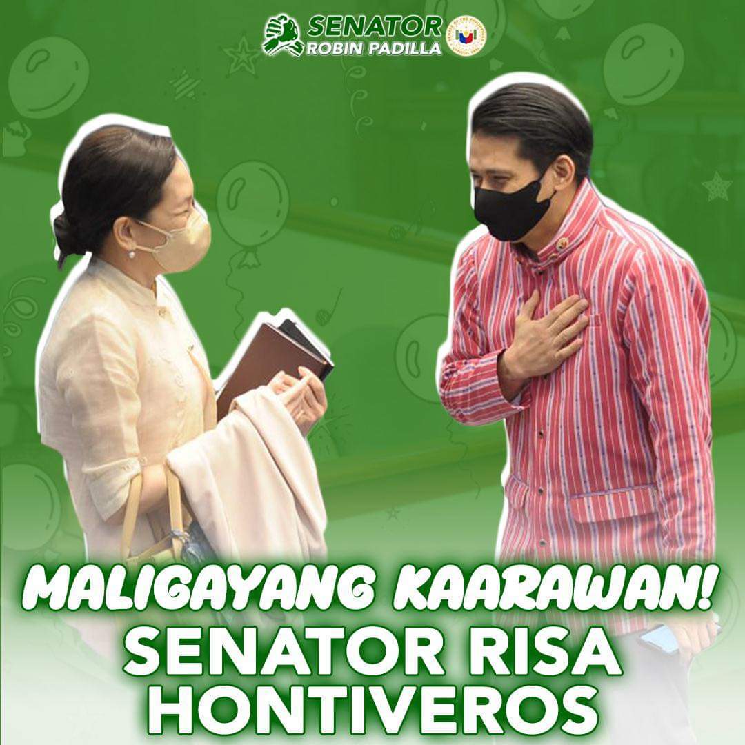 Senator Robin Padilla tweet media