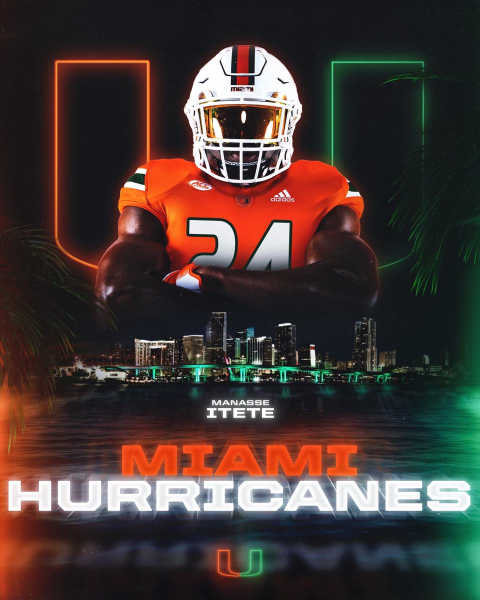 Much love from <a href="/CanesFootball/">Miami Hurricanes Football</a> <a href="/coach_cristobal/">Mario Cristobal</a> <a href="/CoachMirabal/">Alex Mirabal</a> <a href="/CoachEdPata/">Edwin Pata 🇭🇹</a>