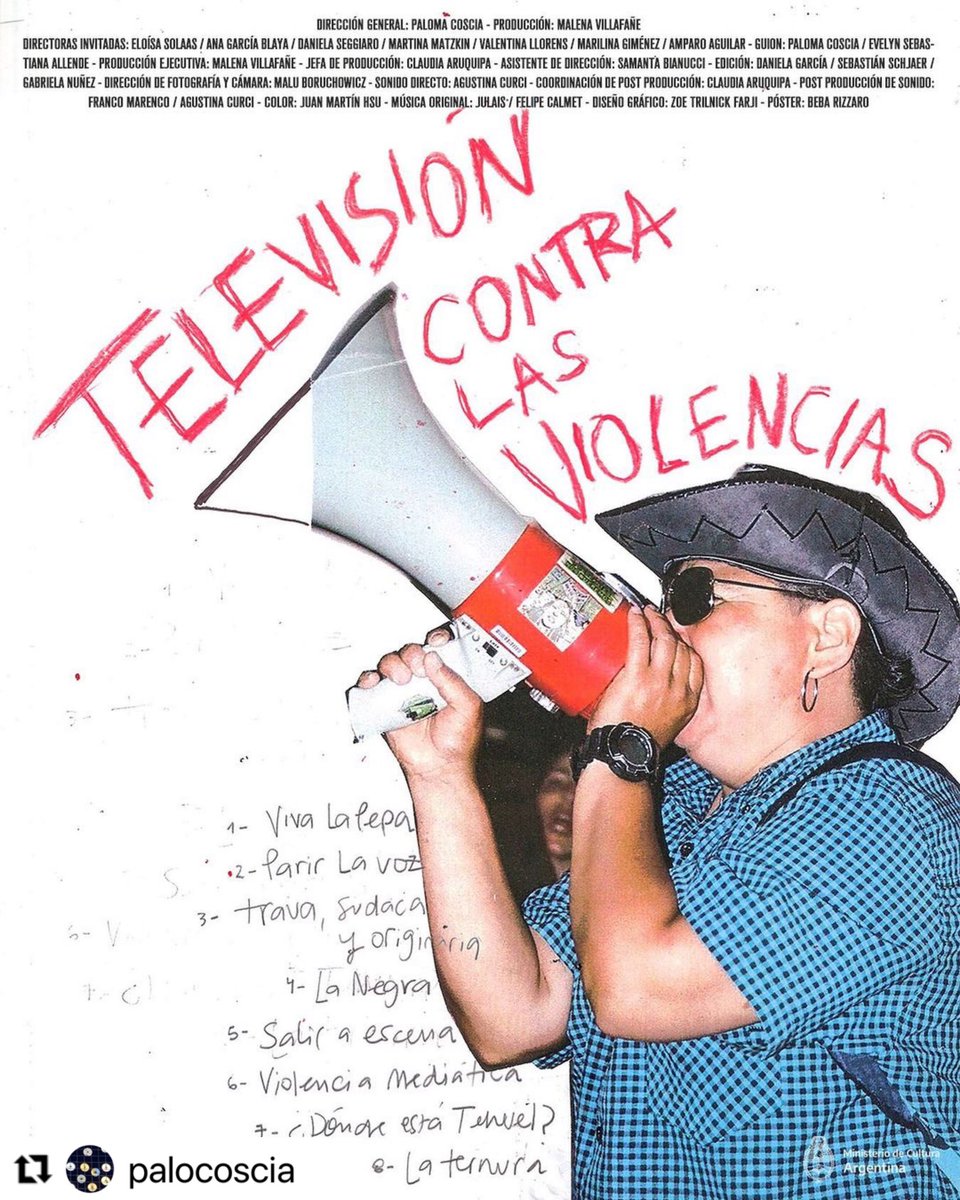 pauladeluque's tweet image. ESTRENO @palomacoscia #series #tcv #cine #cck #canalencuentro #renacer #renaceraudiovisual #contenidos #argentinos