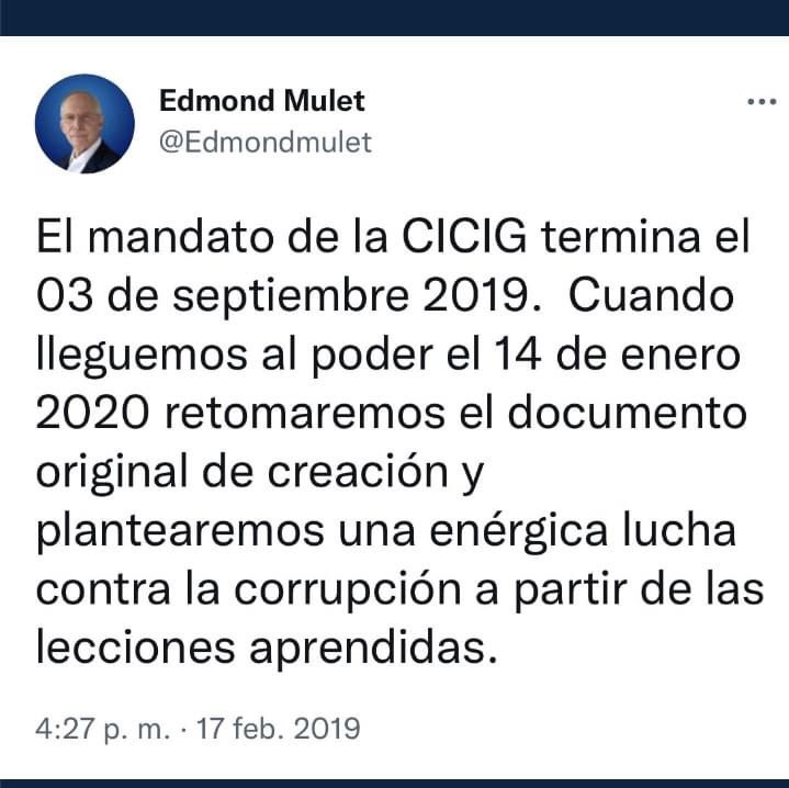 Arameo8532's tweet photo. Cuidado a quienes están apoyando Señores militares, pueblo en general.
Iván Velasquez de la ex CICIG delincuente que violo nuestra Constitución, extorsiono, robo, así desprecia la vida de los soldados colombianos, como odiaba la de los soldados guatemaltecos. #CicigNuncaMas https://t.co/9jNXptKVHm