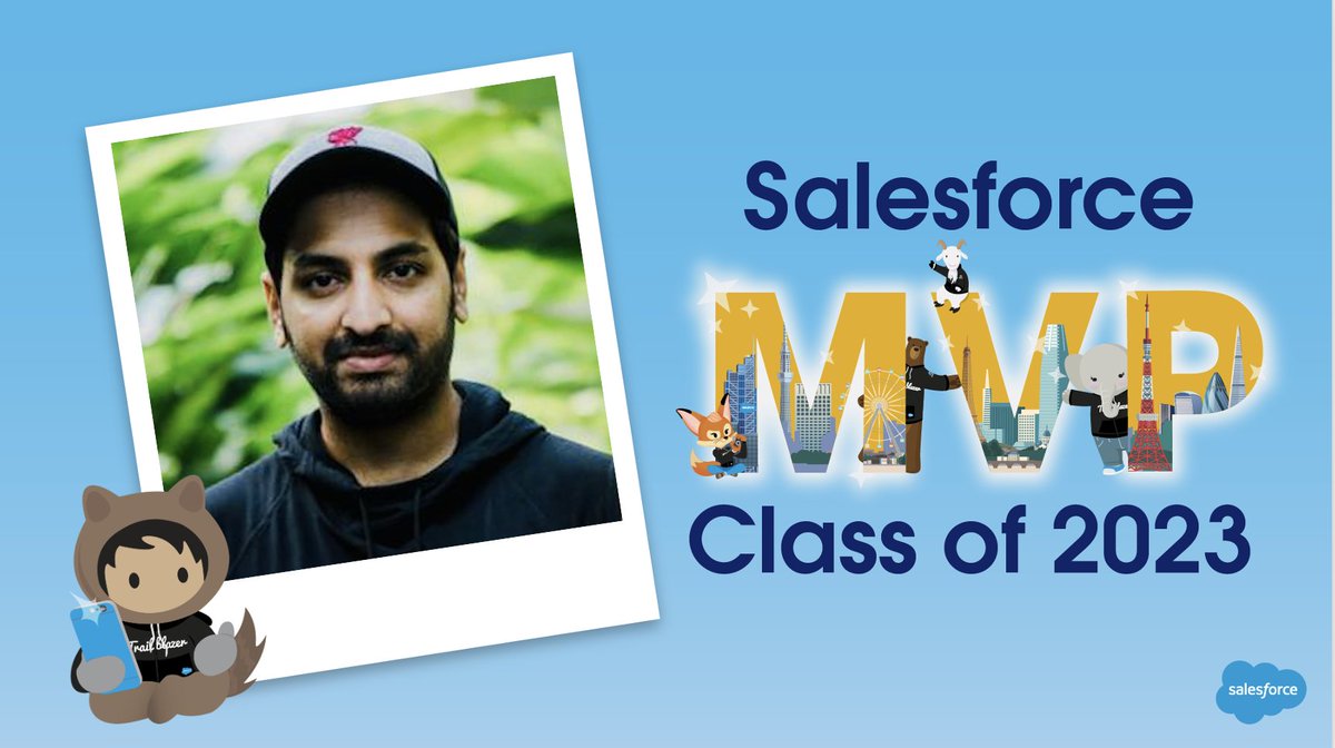 💜 Absolutely humbled + HONORED to be part of the #SalesforceMVP Class of 2023! 😳

THANK YOU SO MUCH to Trailhead & the entire #SalesforceCommunity for all they do, especially to the HoF / returning #SalesforceMVPs, and to those who were kind enough to nominate me❤️THANK YOU ALL