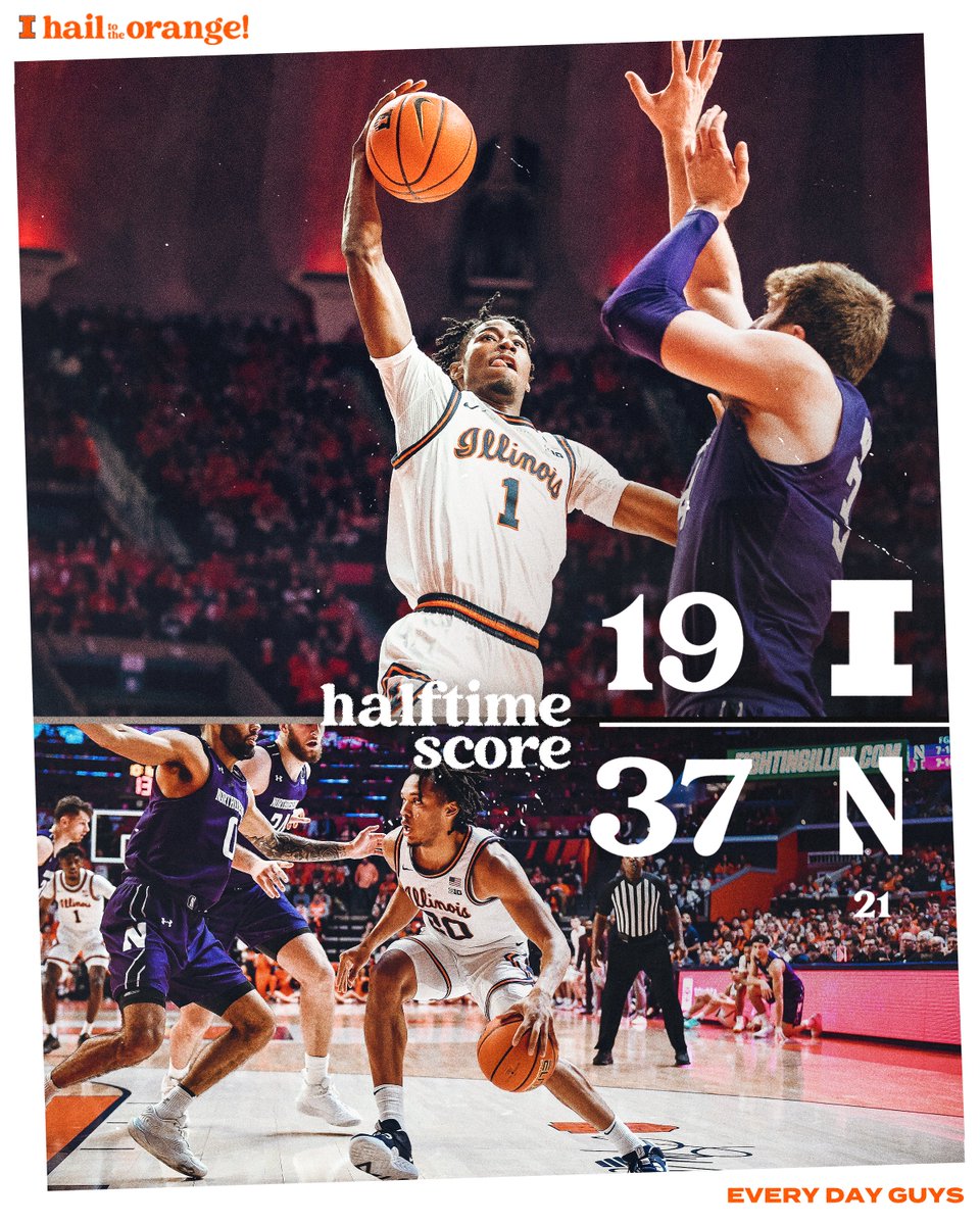 IlliniMBB's tweet photo. 20 minutes to battle back. 

#Illini | #HTTO | #EveryDayGuys https://t.co/2eICkreVBE