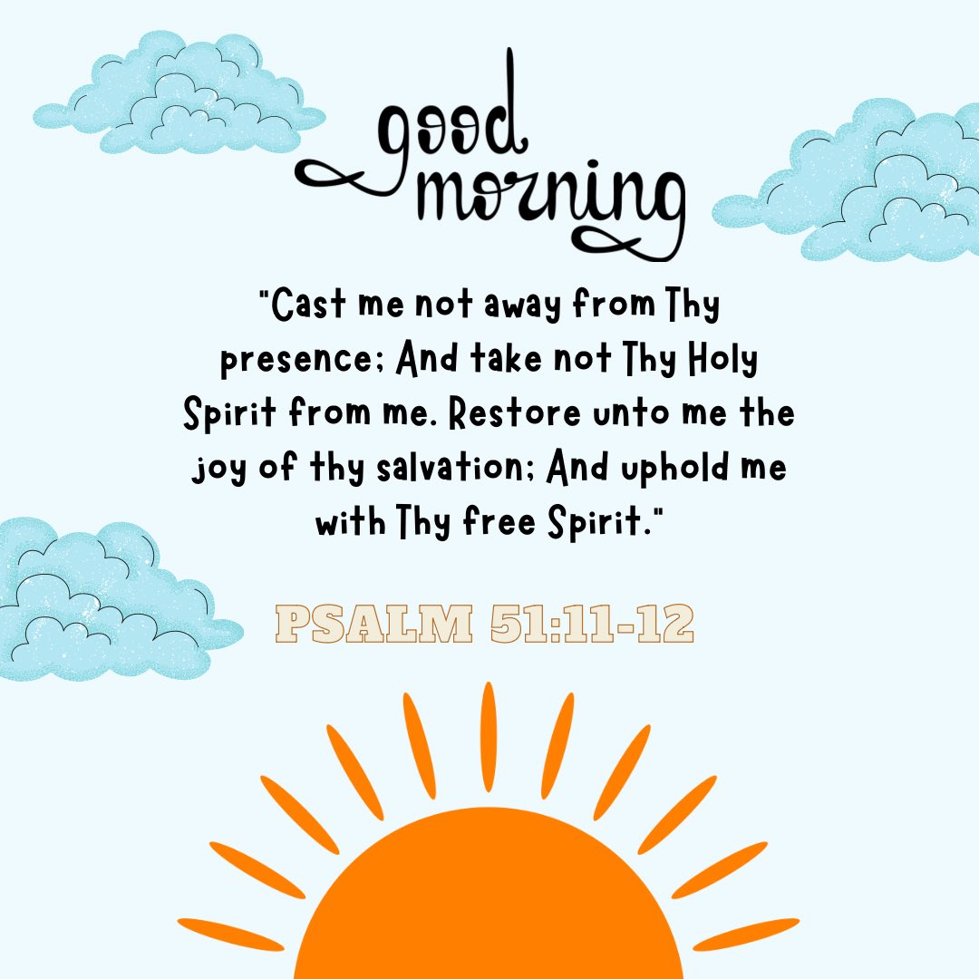 tessa_1968's tweet photo. Psalm 51:9-12 (KJV)
https://t.co/iTRJhKJtwH

Bible Verse: https://t.co/CM2ln4OD8f (YouVersion)
Image: Canva Pro
#StudyScripture #God #Jesus #Psalm #HolyBible #BibleVerses #Pray #quotes #quotestoliveby #wordsofwisdom #WordOfGod https://t.co/3IXeN4Ljtz