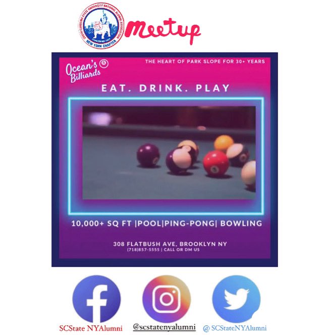 SCStateNYAlumni's tweet photo. If you are going to be in Brooklyn tomorrow @SCStateNYAlumni Pull Up! This is an impromptu Bulldog Meetup 7pm until #loyalsonsanddaughters❤️💙 #nyc #brooklyn #scstatealumni #bulldogmeetup WE WANT TO SEE ALL THE SC STATE BULLDOGS WE CAN https://t.co/UdL67Spfrr