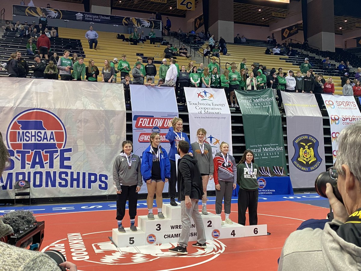 Moberly’s Breanne Gibbs wins the Class 1 145-pound Girls Wrestling Championship. <a href="/KOMUsports/">KOMU 8 Sports</a>