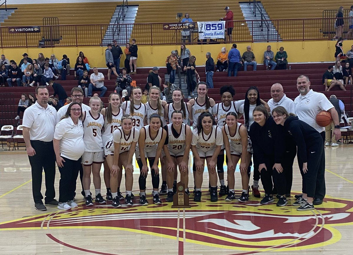Your Lady Jaguars are 33rd District Champions!!