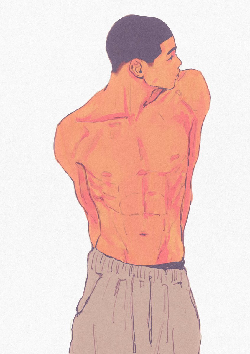 남자는 등으로 아니 가슴으로 아니 등으로 아니 뭐든 말한다