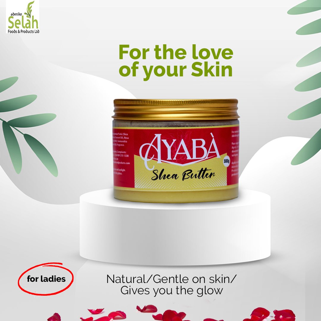 SheaBOfficial's tweet photo. Ladies, pease help me welcome Ayaba. a shea butter like no other specially made for the ladies to give you that smooth and healthy skin your body deserves.
Give your skin that glow
To place your order call: 0909 375 1330
#Skincare #Ayaba #TouchOfRoyalty #sheabutter #Beauty https://t.co/jJC9dzNL01