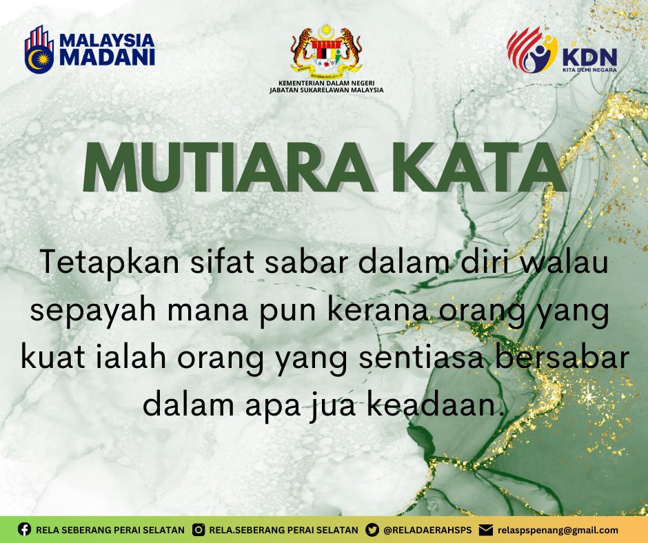 RELA DAERAH SPS tweet media