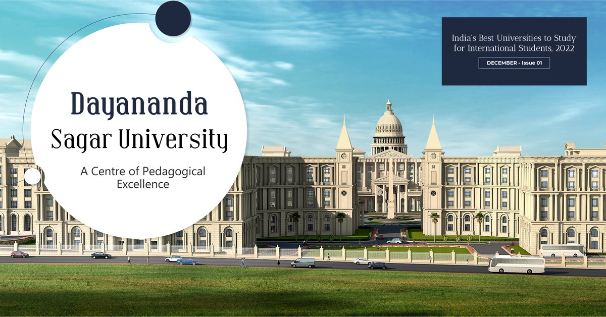 educationview_'s tweet image. In the educational arena, one such leader, #DrBalasubramanyaMurthy Vice Chancellor of @DSUBangalore, spreading knowledge with a center of excellence in education
cutt.ly/X8thsFY
#DayanandaSagarUniversity #University #InternationalStudents